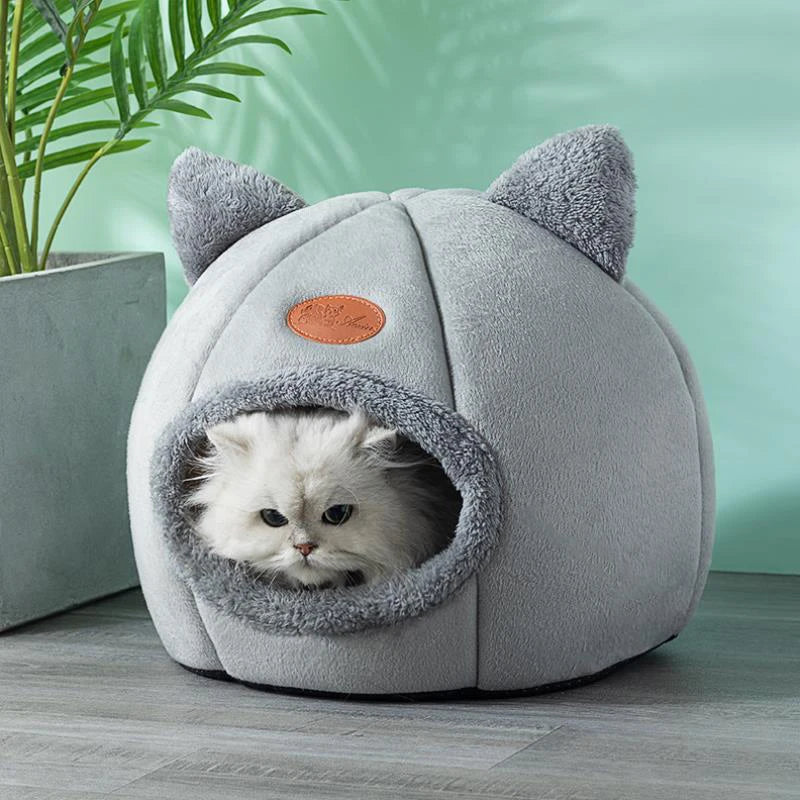 katzenbett höhle plüschmaterial waschbar