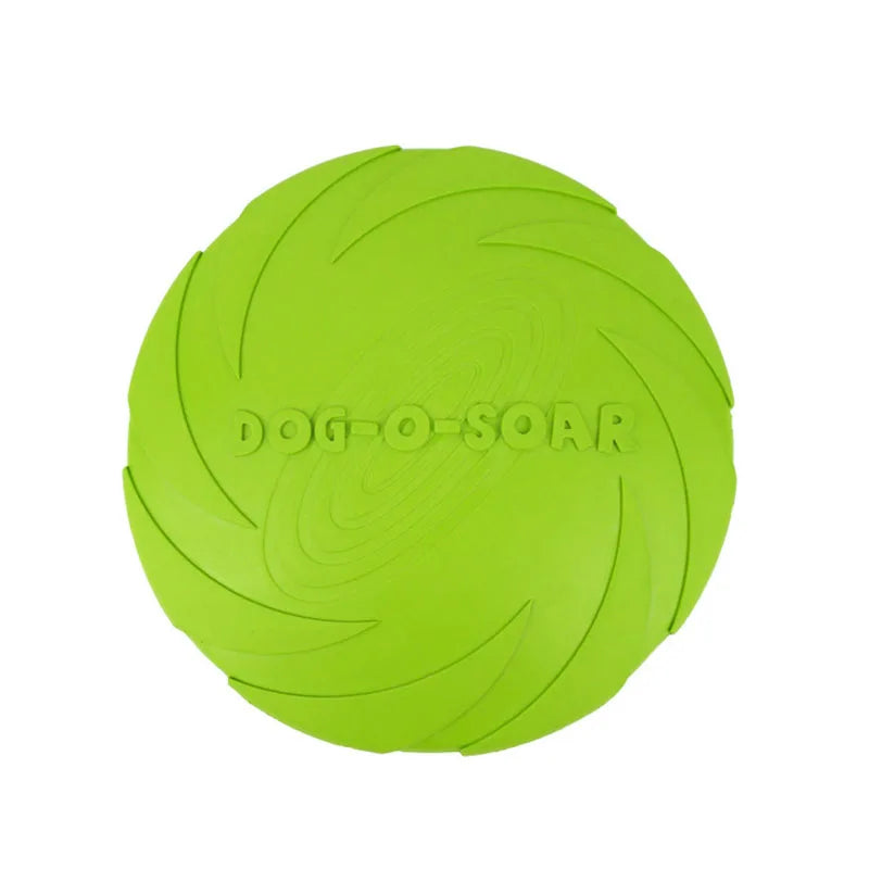 Grün hundespielzeug frisbee
