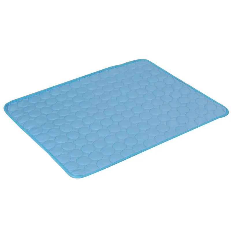 selbstkühlende Haustiermatte in blau