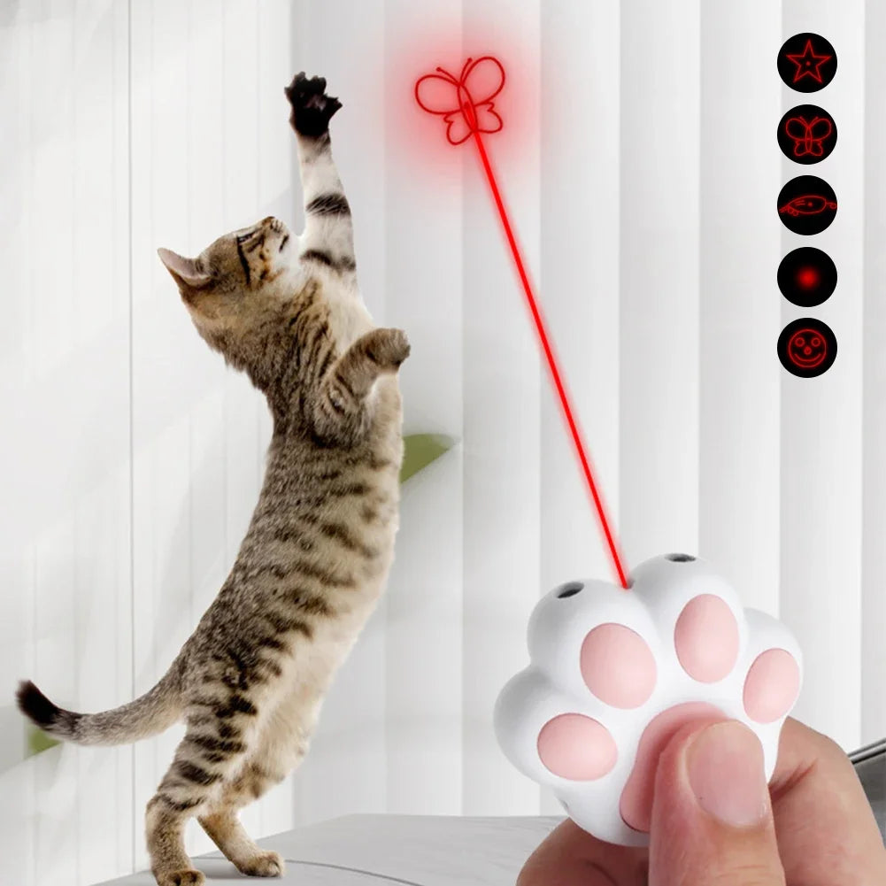 interaktiver LED-Laserpointer mit Mustern