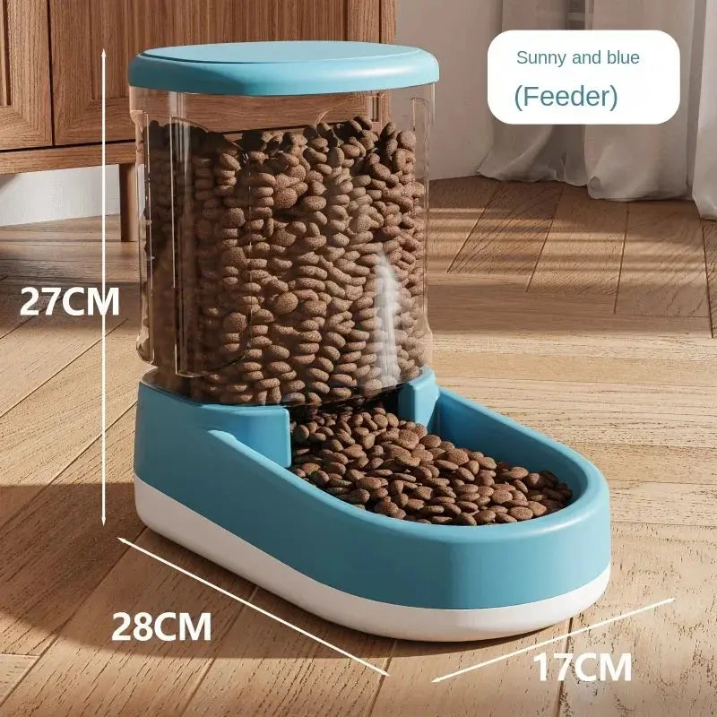 katzenfutterspender BPA-frei in blau