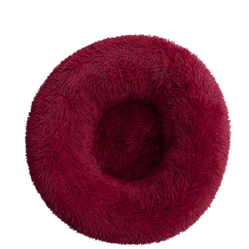 Rutschfestes Katzenbett in Blut Rot