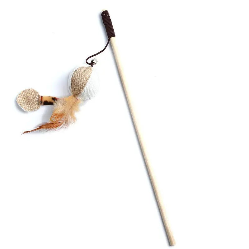 Katzenangel mit elastischem Seil 5