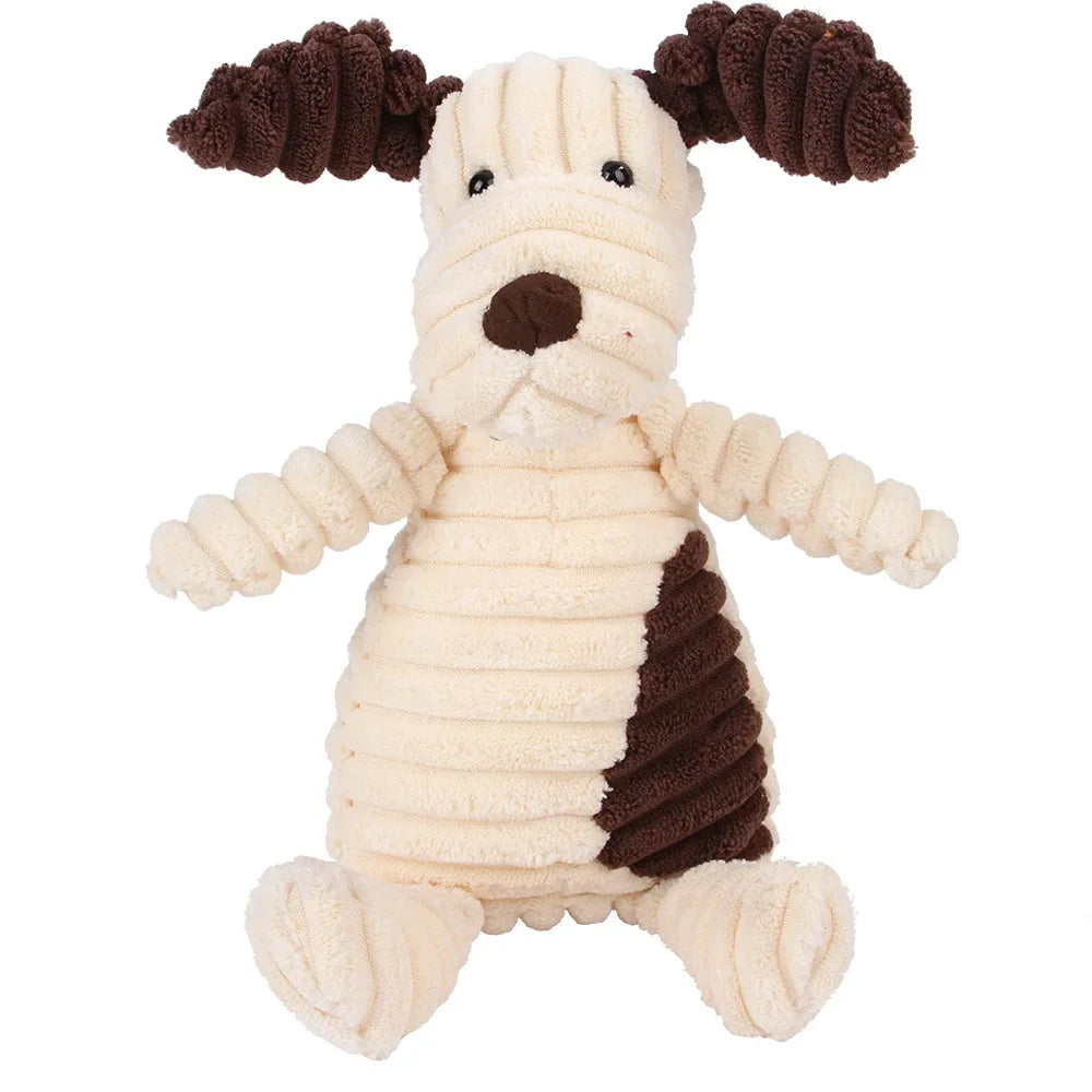 Plüsch-Hundespielzeug Tierform – Hund, weich & robust