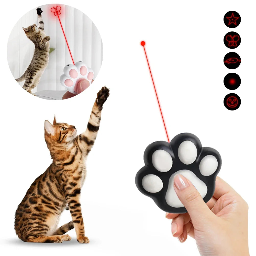 interaktiver LED-Laserpointer mit Mustern