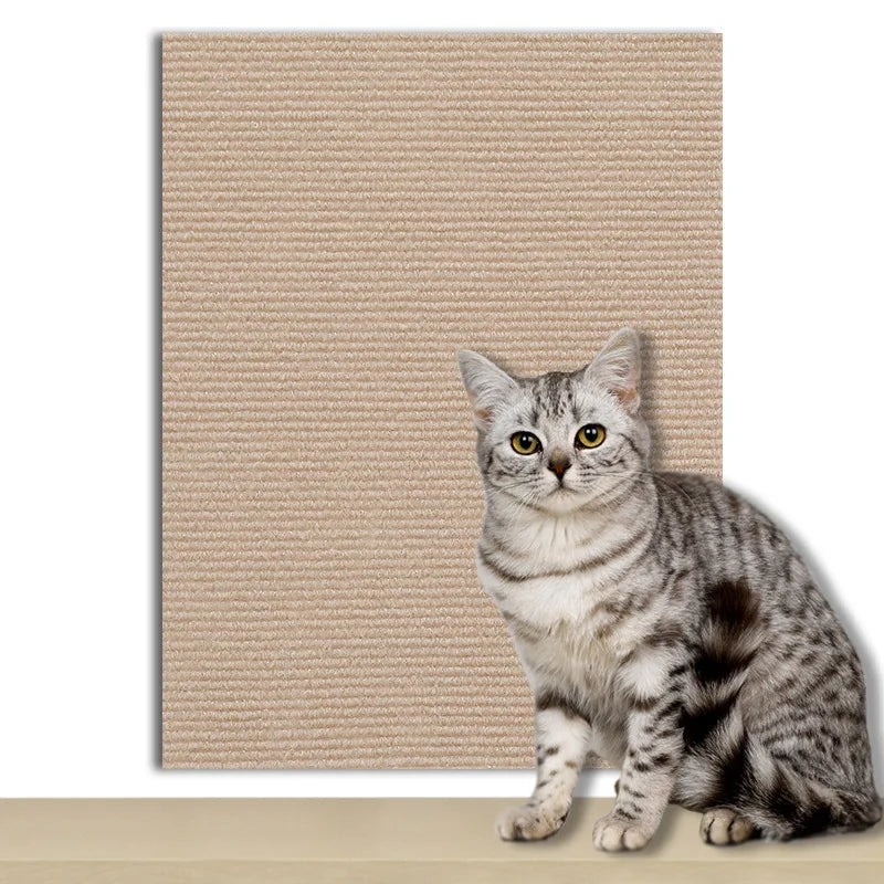 Selbstklebende Kratzmatte in Beige