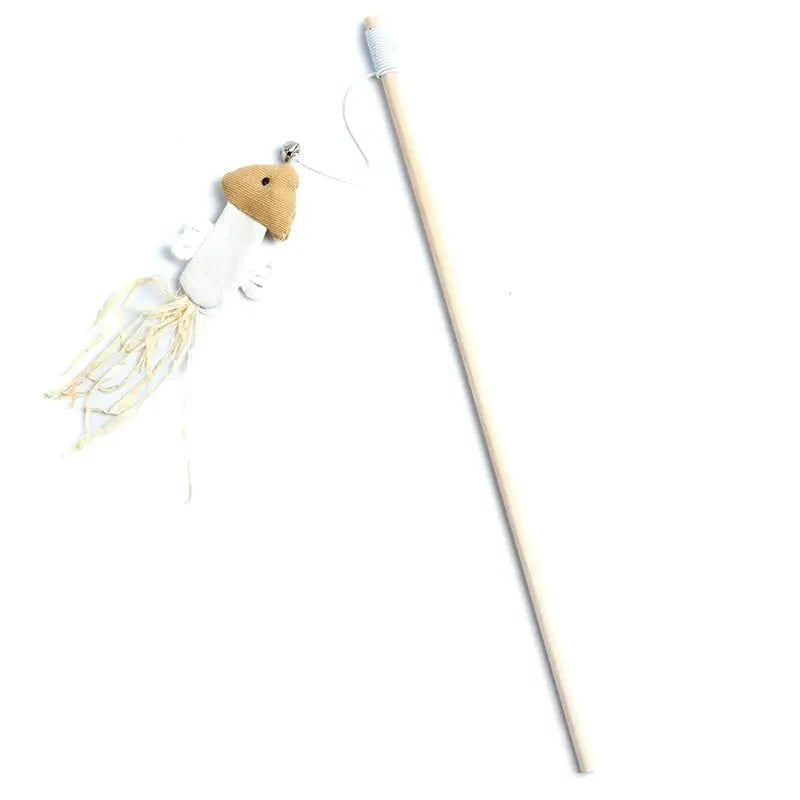 Katzenangel mit elastischem Seil 7