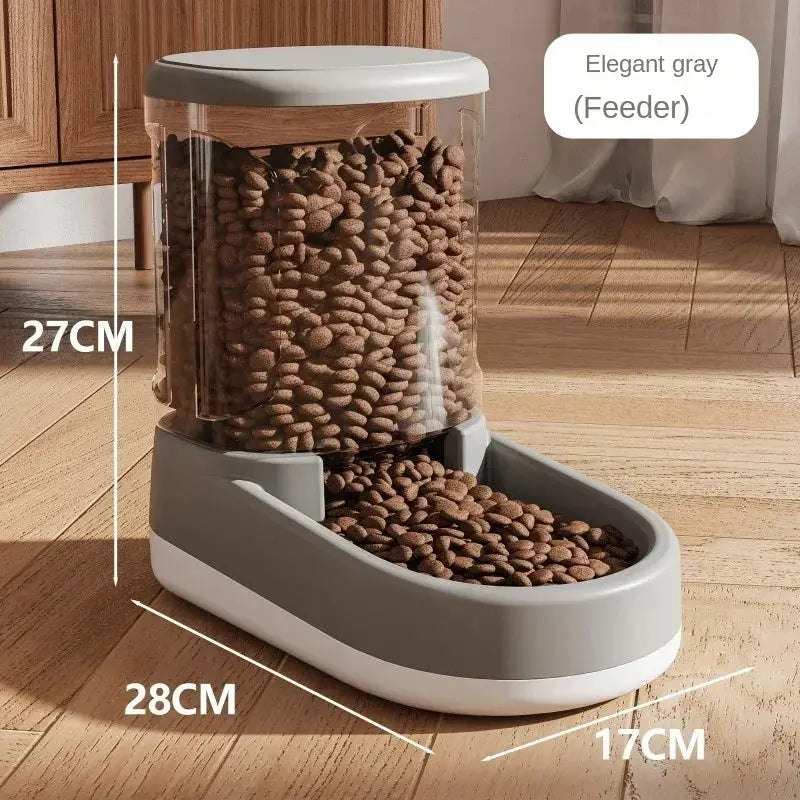 katzenfutterspender BPA-frei in grau