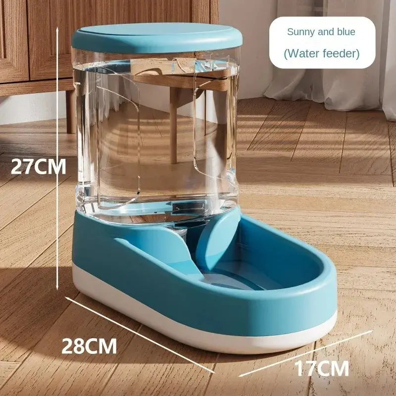 wasserspender ohne strom in blau