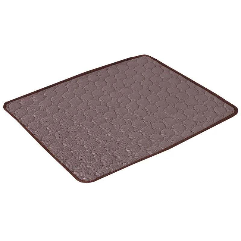 selbstkühlende Haustiermatte in braun