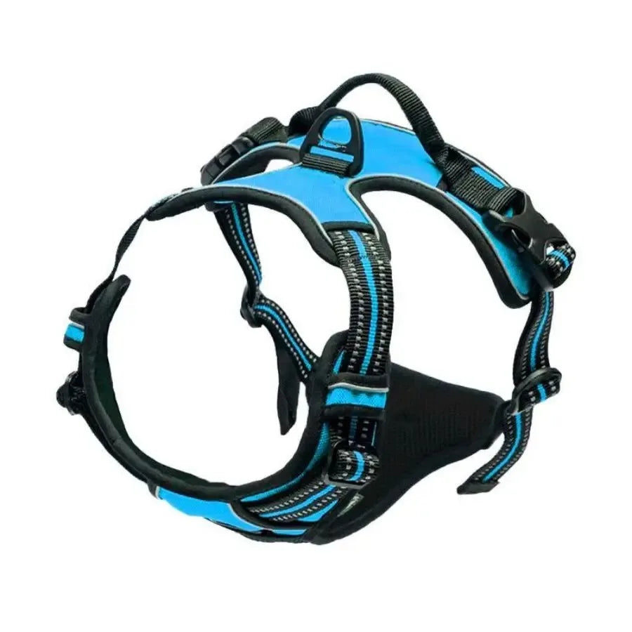 No-Pull Hundegeschirr in Blau