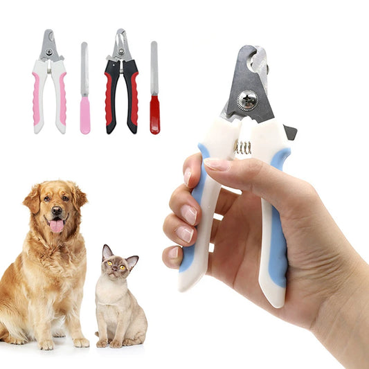 sanfter Nagelknipser für Hunde & Katzen mit Feile