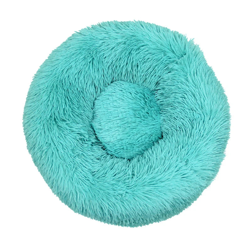 Rutschfestes Katzenbett in Hell Blau