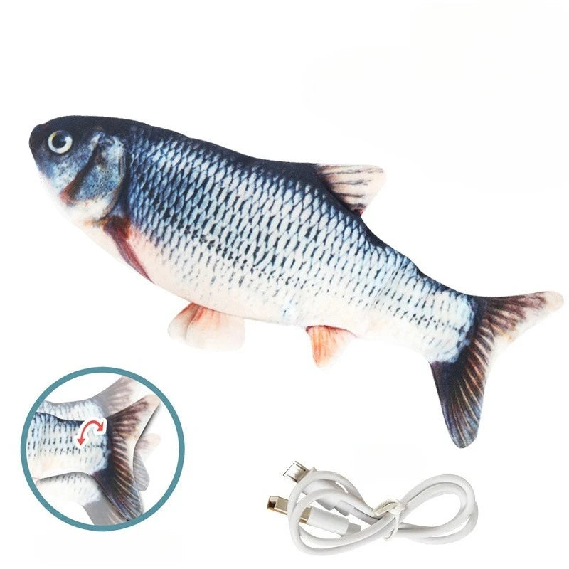 Verpackung mit Floppy-Fisch, Kabel und Anleitung