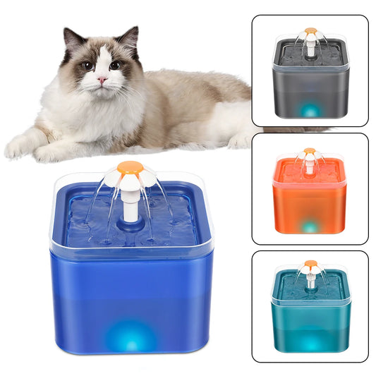 Blumentrinkbrunnen für Katzen 2L
