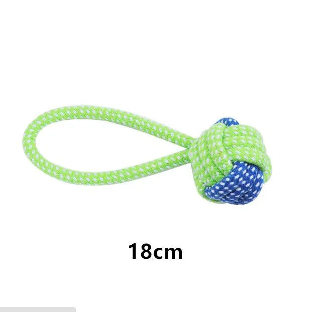 Interaktives Hundespielzeug –  Seil mit Ball