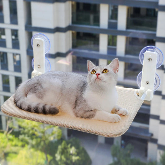 katzen fensterliege ohne bohren mit weichem Bezug