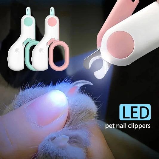 LED Krallenschneider Haustiere mit Lichtfunktion